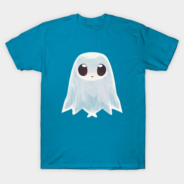 Cute Halloween ghost T-Shirt by Mad Swell Designs